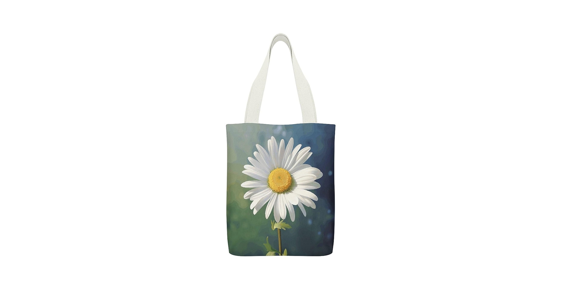 Amazon.com: NHYDSPQ Canvas Tote Bags,Daisy Flower Print Amazon.com: NHYDSPQ Canvas Tote Bags,Daisy Flower Print